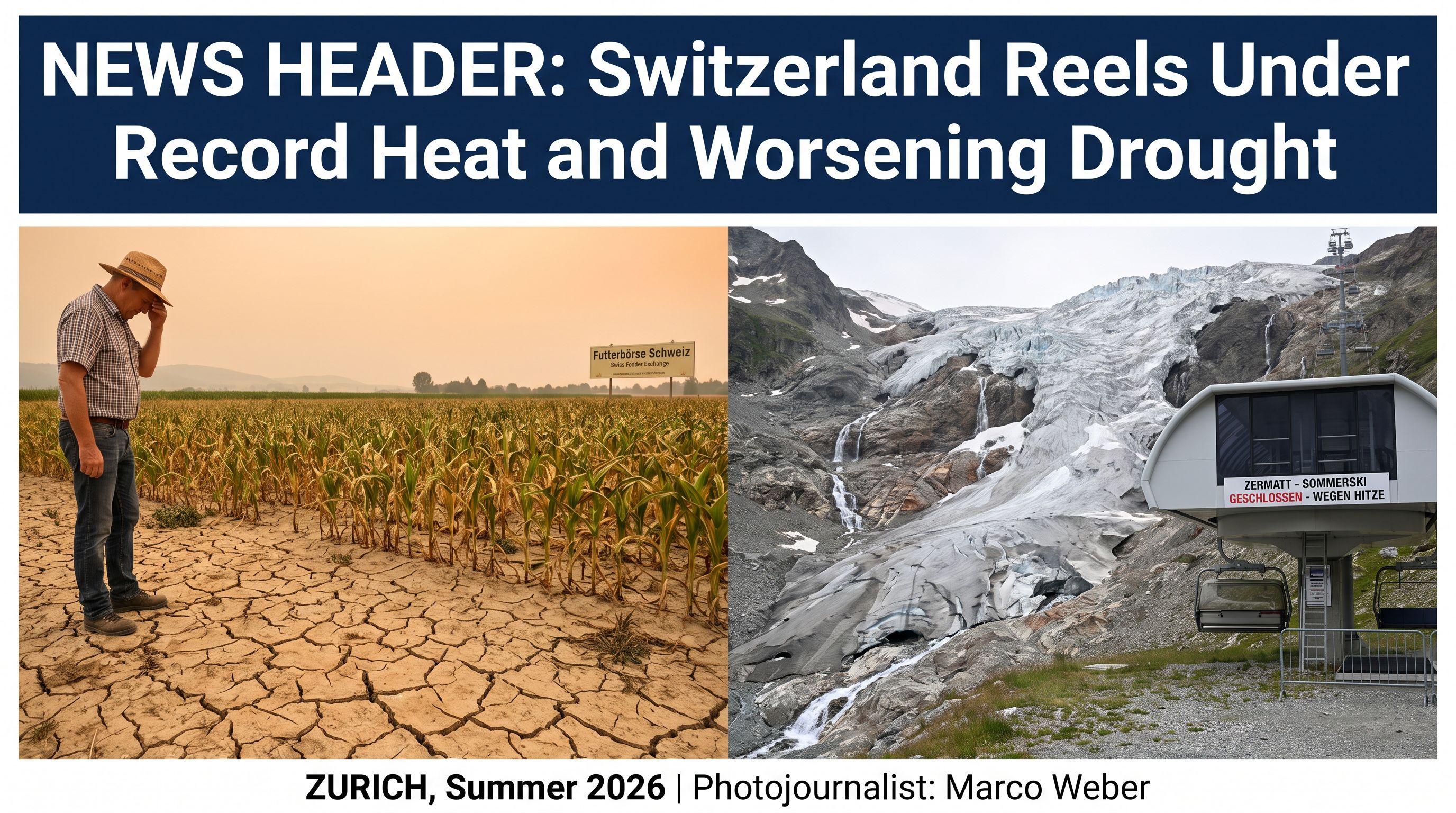 Switzerland Reels Under Record Heat and Worsening Drought