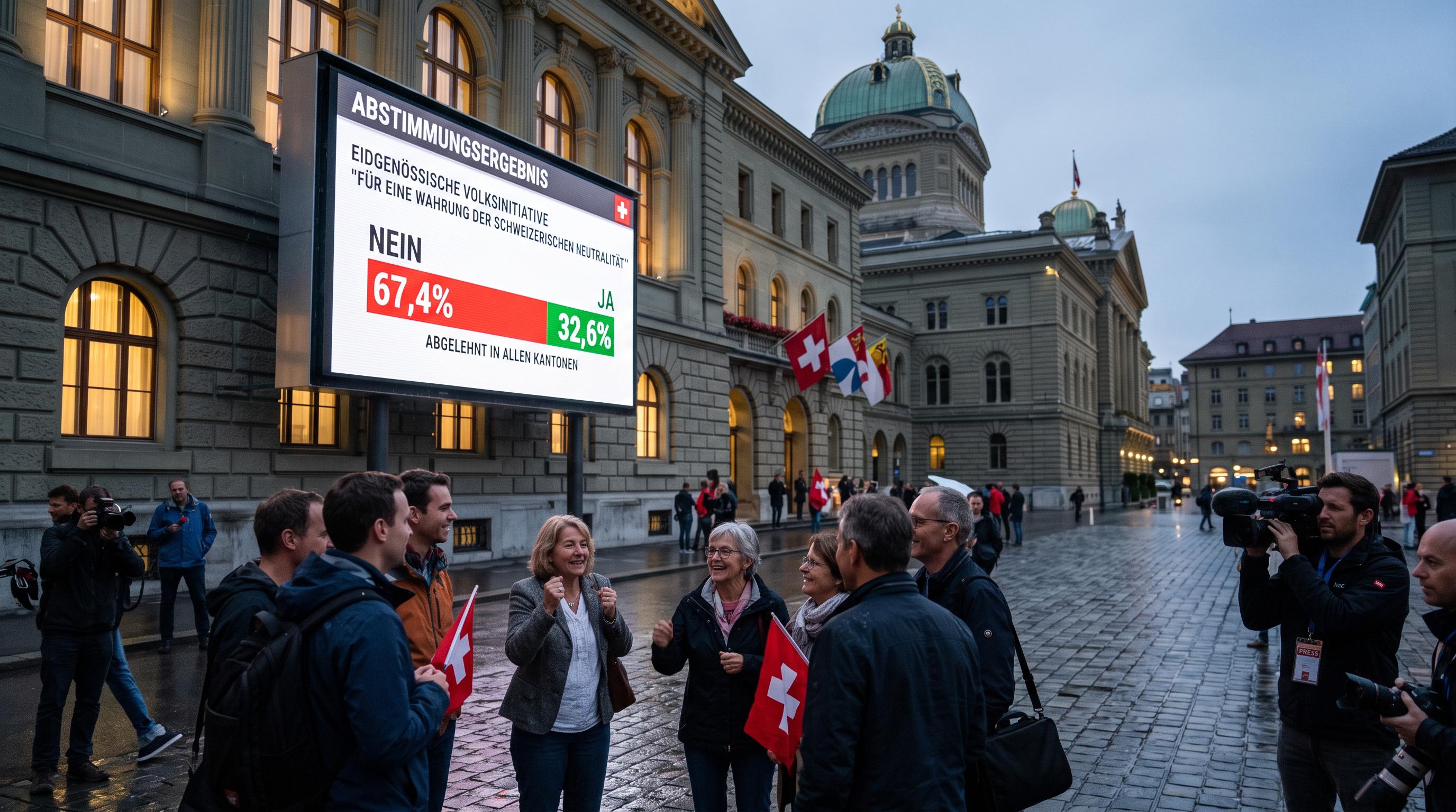 Swiss Voters Decisively Reject Stricter Neutrality Initiative