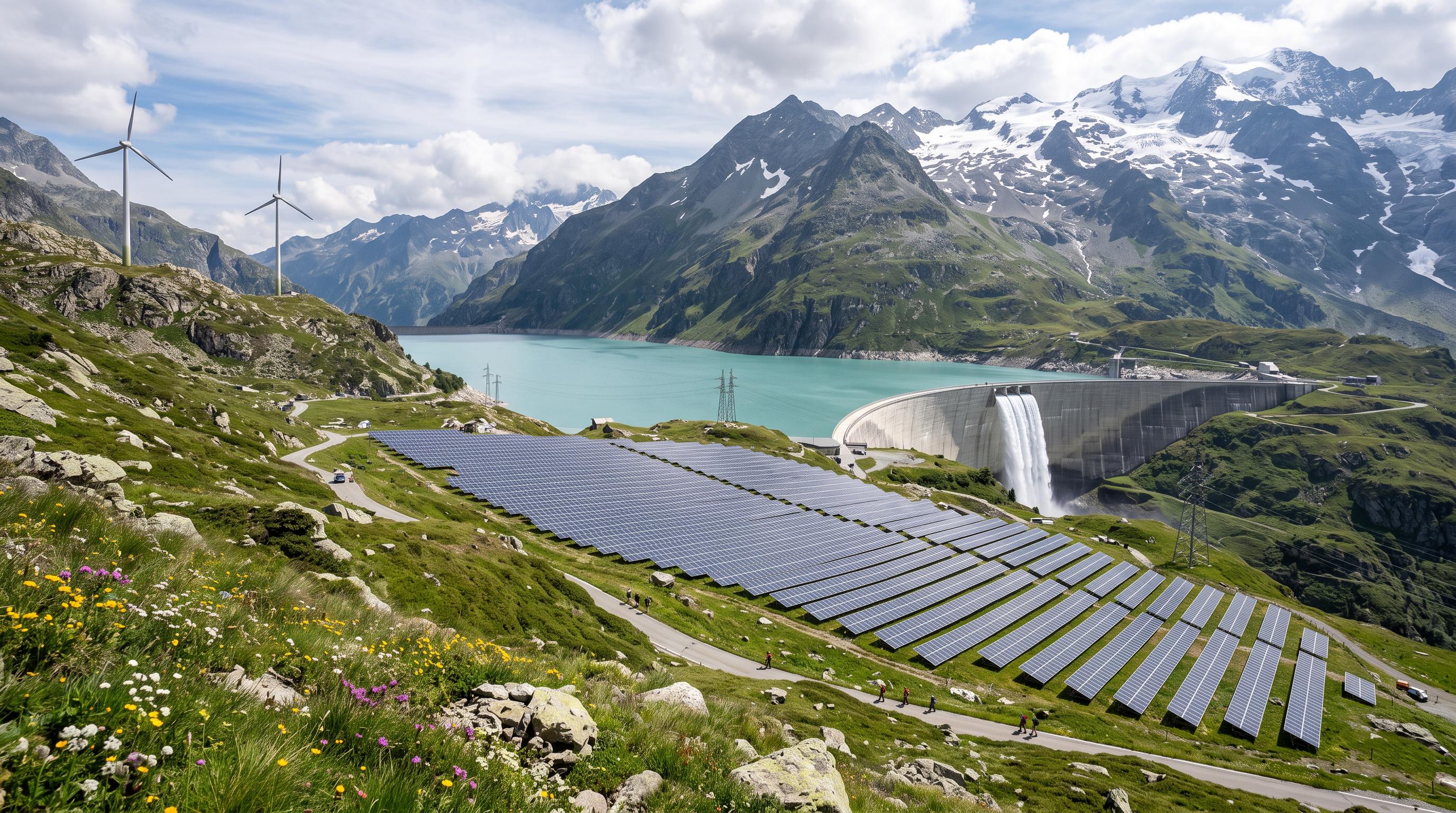 Switzerland ranks among Europe’s renewable-energy leaders—but wind power lags