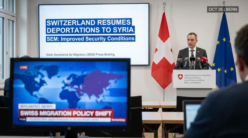 Switzerland to Resume Deportations to Syria, Citing Improved Security