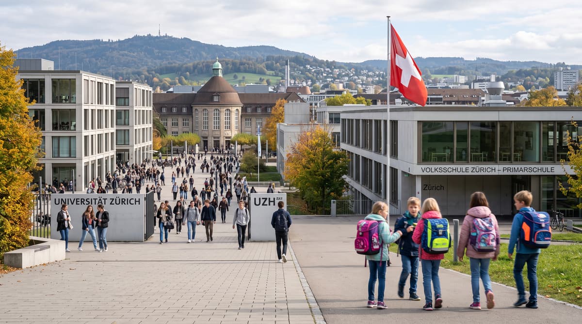 Swiss primary-school population set to fall as university numbers rise