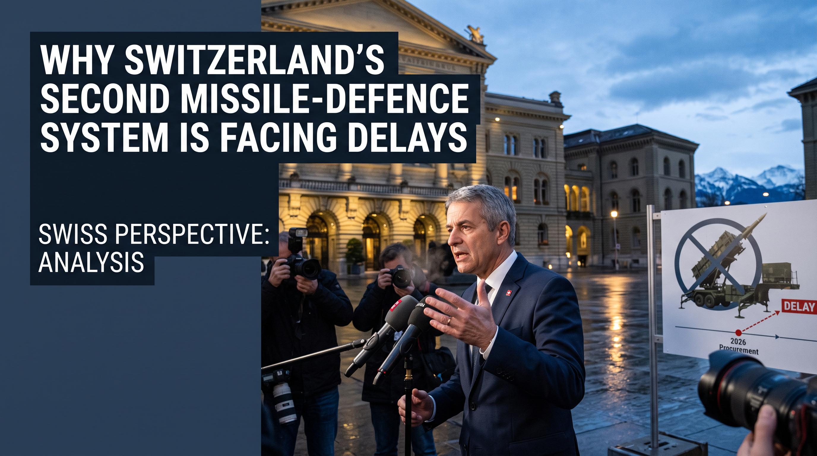 Why Switzerland’s second missile-defence system is facing delays