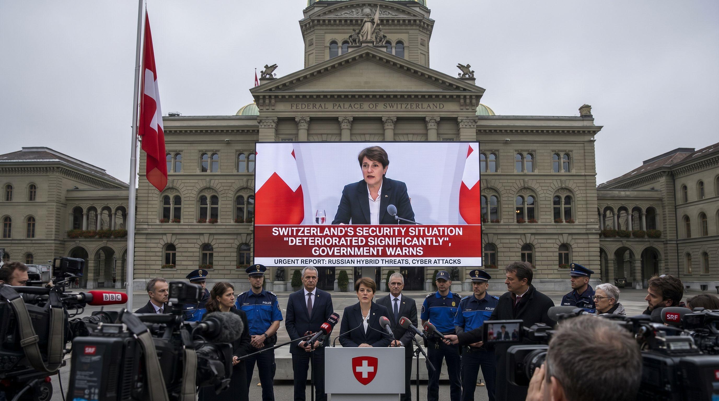 Switzerland's Security Situation 'Deteriorated Significantly', Government Warns