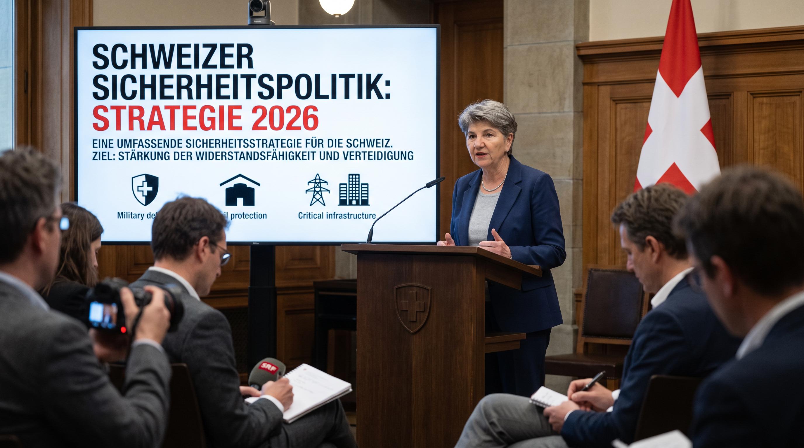 Swiss government adopts broader security strategy for 2026