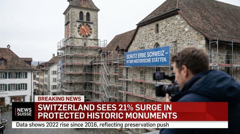 Switzerland Sees 21% Surge in Protected Historic Monuments