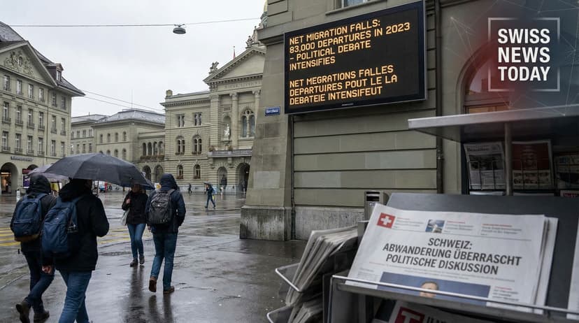 Switzerland Sees Unexpected Drop in Net Migration Amid Heated Debate