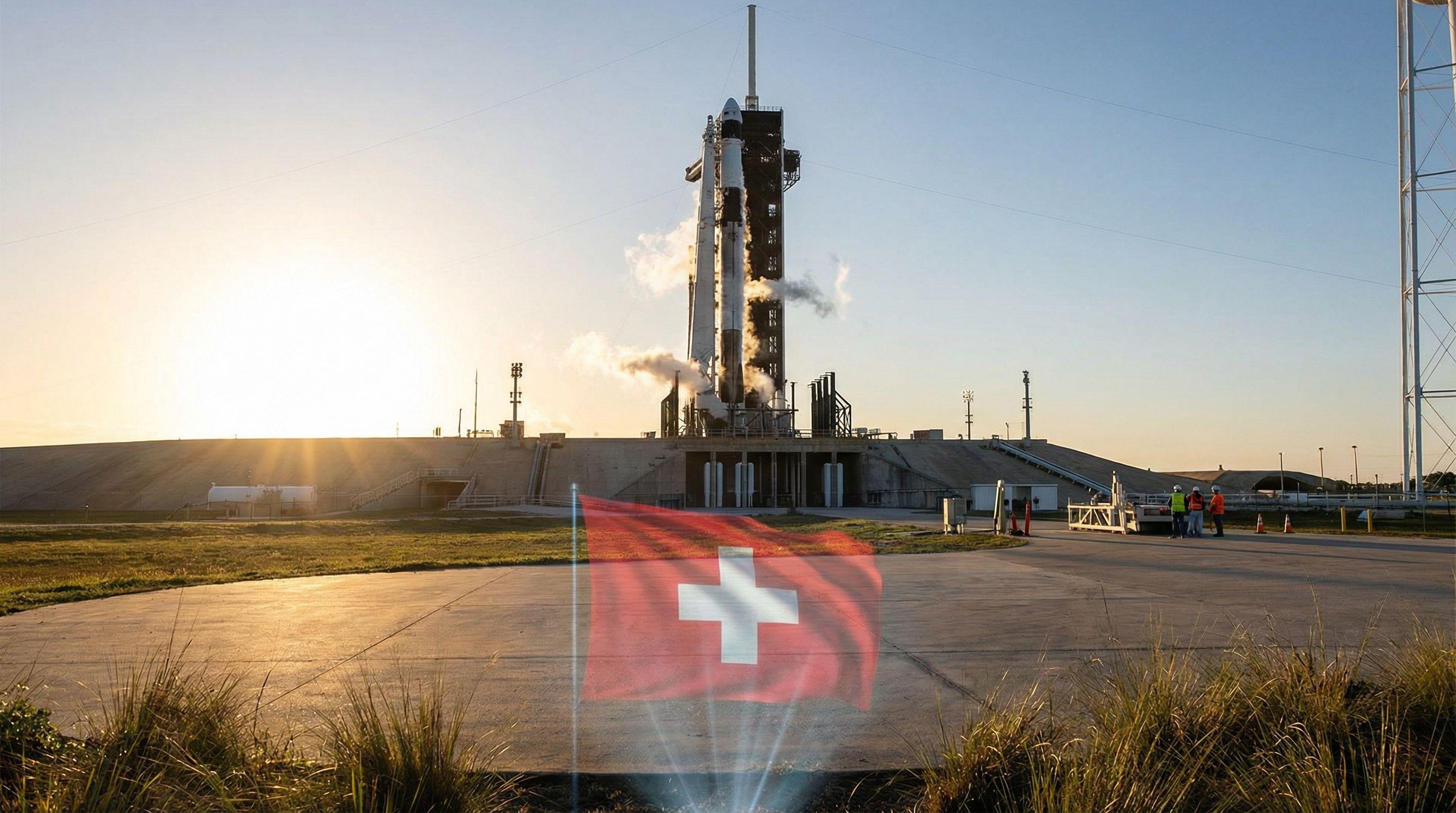 Switzerland Sends Research Equipment to ISS via SpaceX