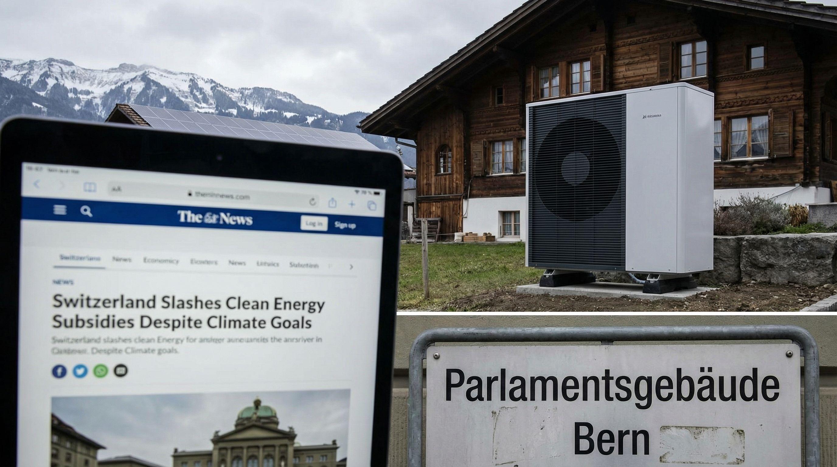 Switzerland Slashes Clean Energy Subsidies Despite Climate Goals