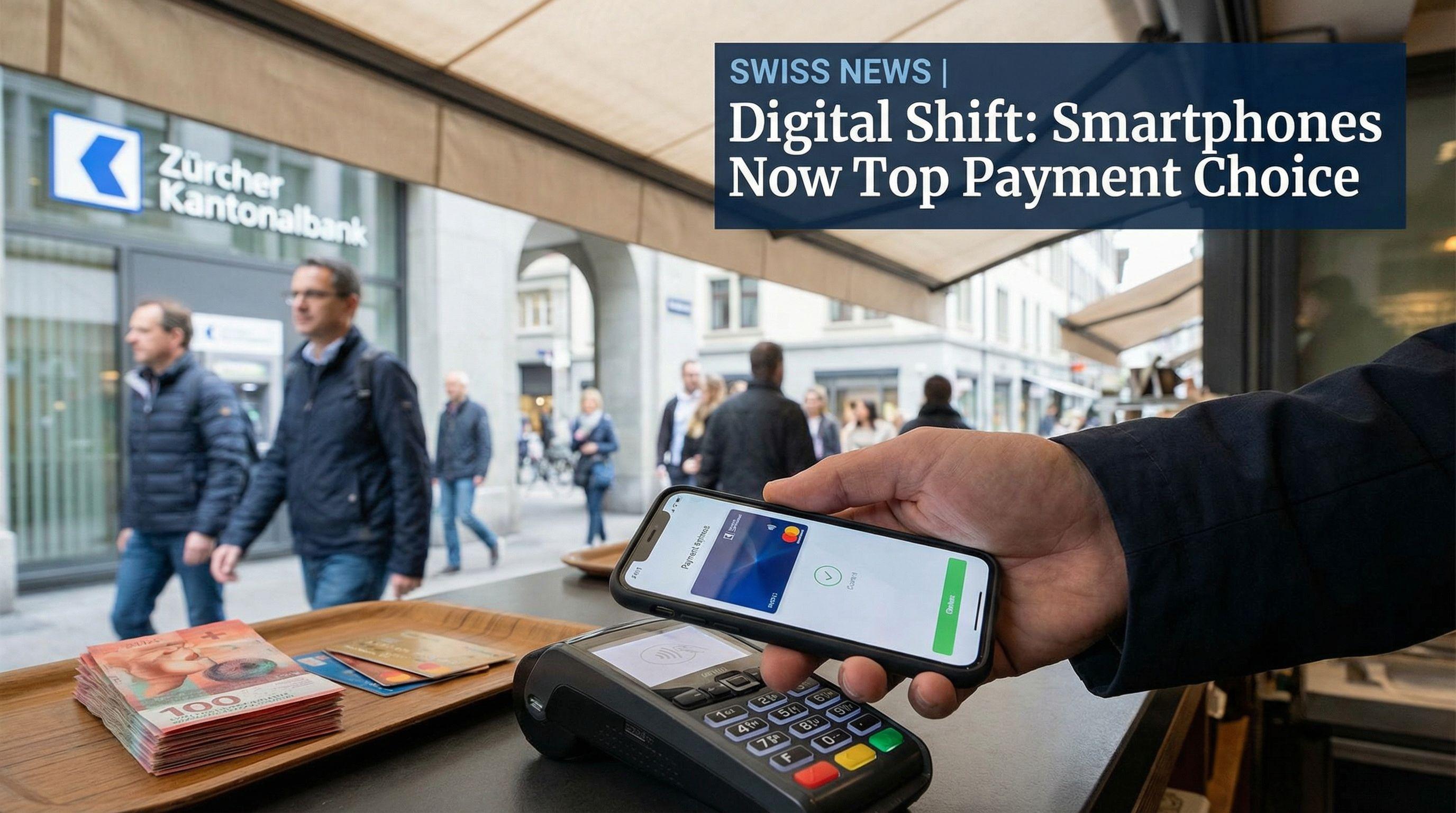 Smartphones Overtake Cash and Cards as Top Payment Method in Switzerland