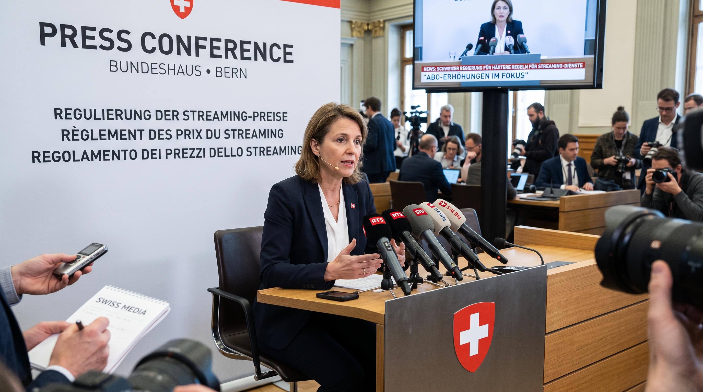 Swiss government backs tougher rules for streaming-service price hikes