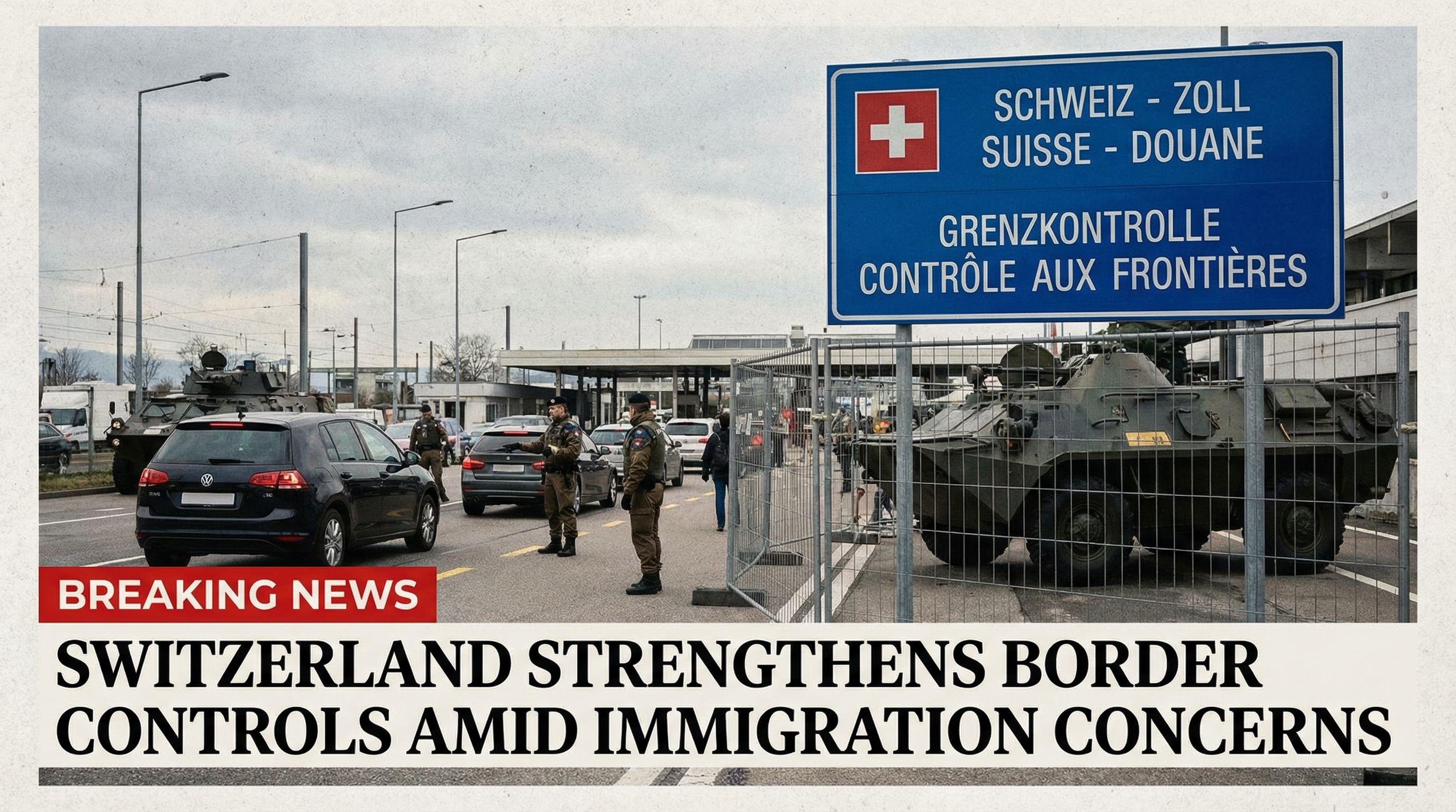 Switzerland Strengthens Border Controls Amid Immigration Concerns