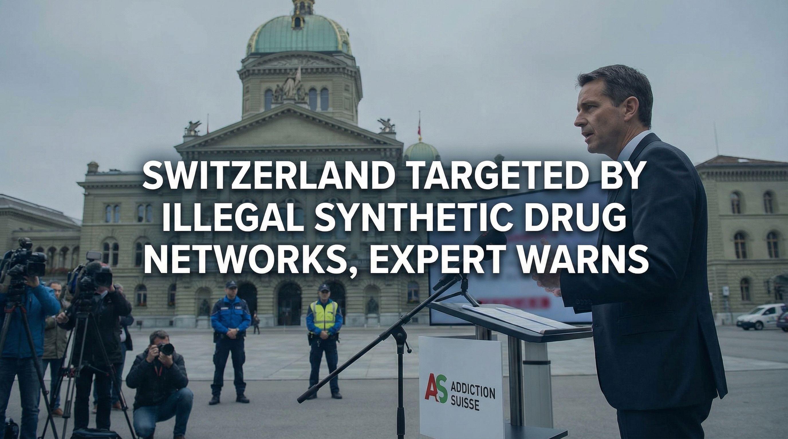 Switzerland Targeted by Illegal Synthetic Drug Networks, Expert Warns
