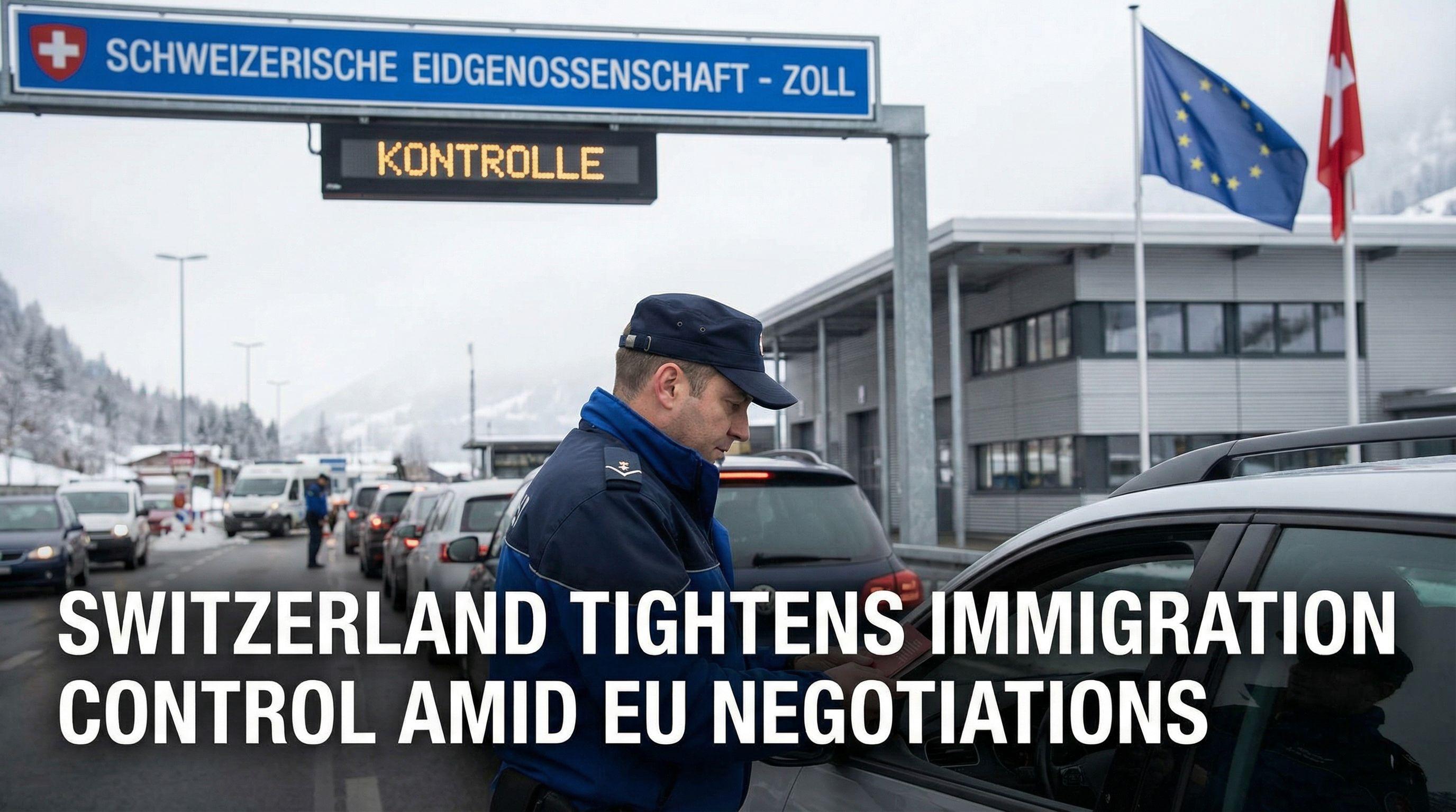 Switzerland Tightens Immigration Control Amid EU Negotiations