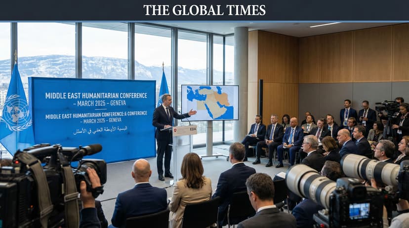 Switzerland to Host Critical Middle East Humanitarian Conference