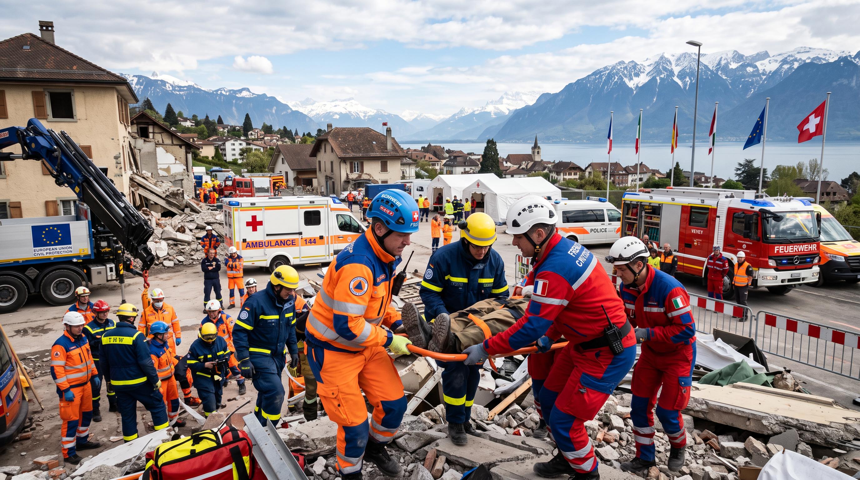Switzerland to host European earthquake-response exercise