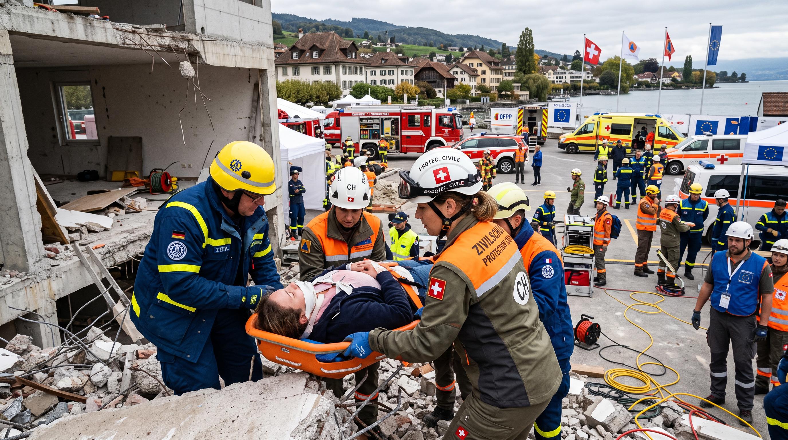 Switzerland to host European earthquake-response exercise