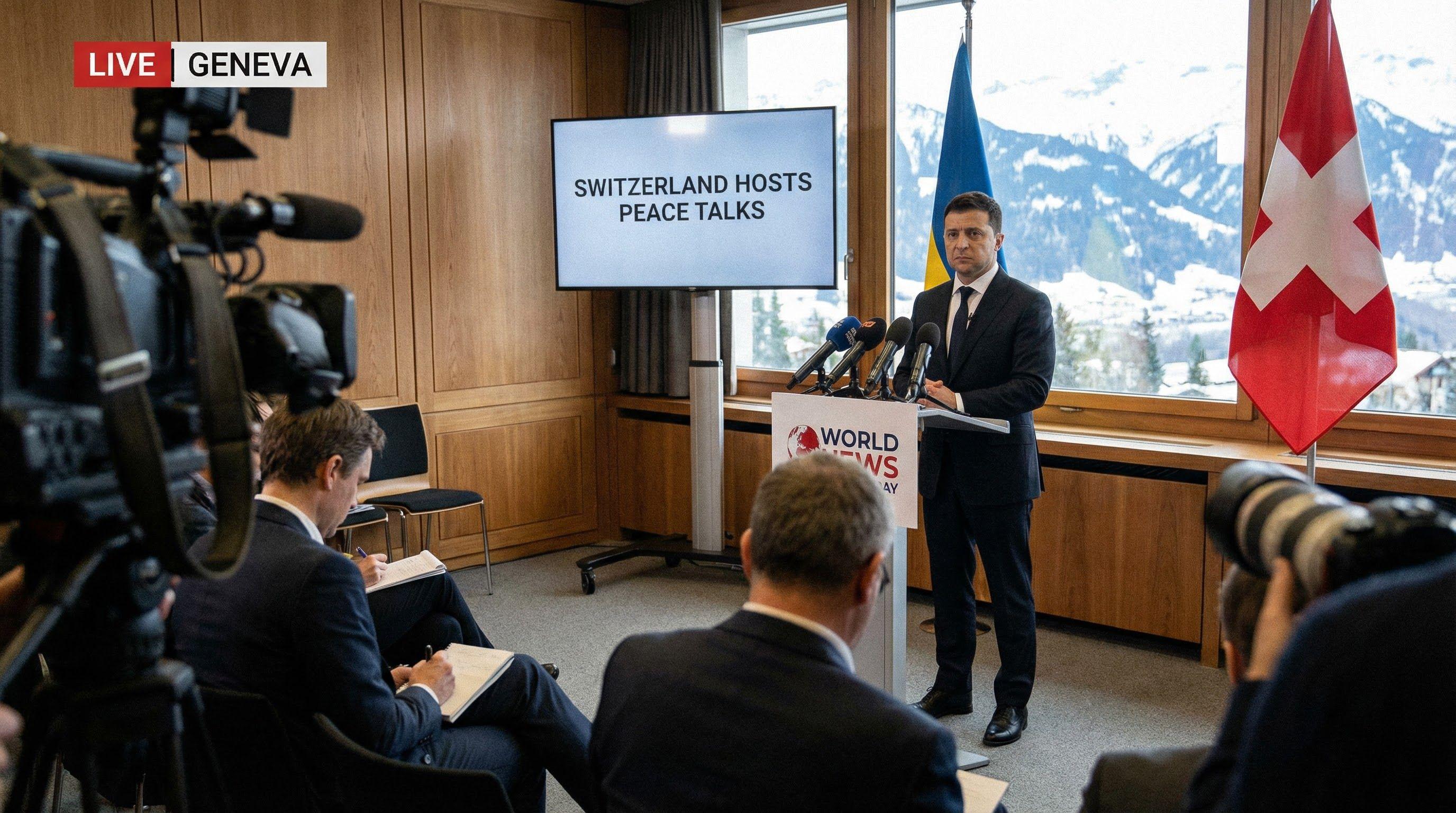 Switzerland to Host Next Round of Ukraine Peace Negotiations, Zelensky Confirms