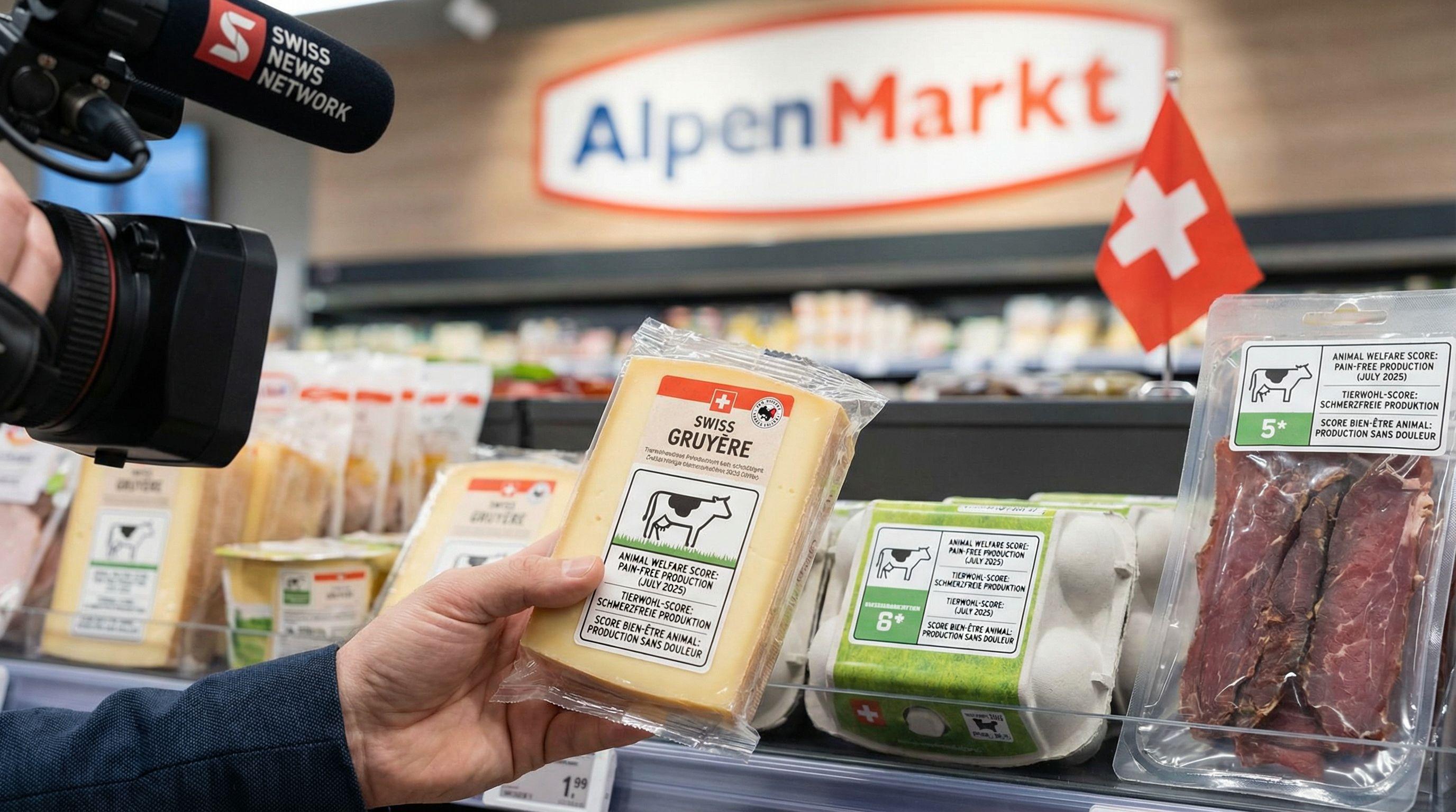 Switzerland to Introduce Animal Pain Labels on Food Products