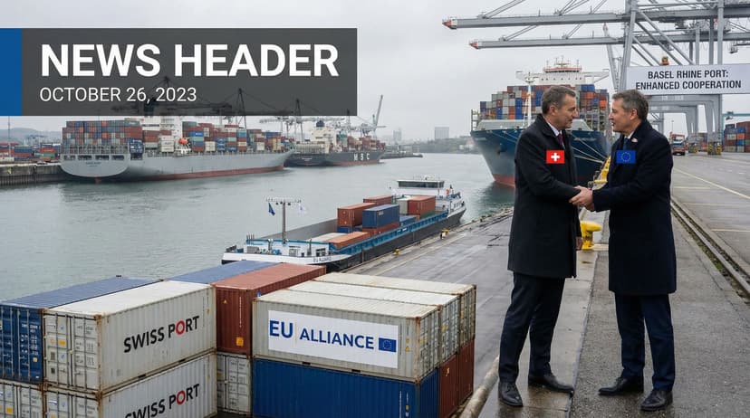 Switzerland Seeks to Join EU Port Alliance to Combat Organized Crime