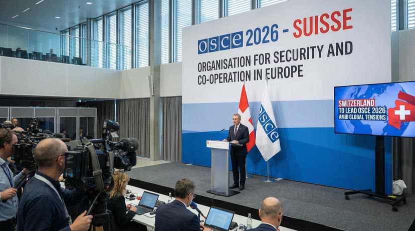 Switzerland to Lead OSCE in 2026 Amid Global Tensions