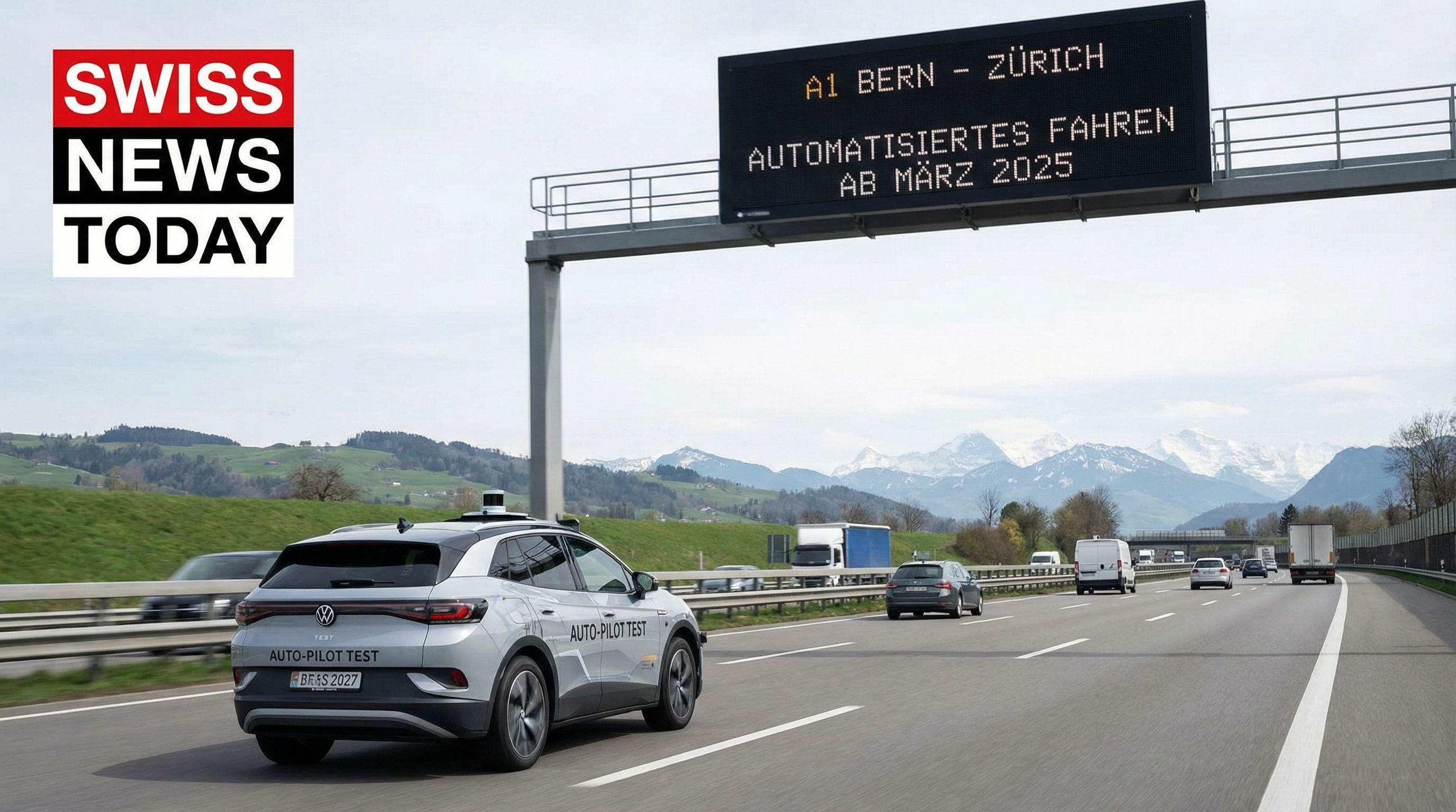 Switzerland to pioneer self-driving car regulations in 2025
