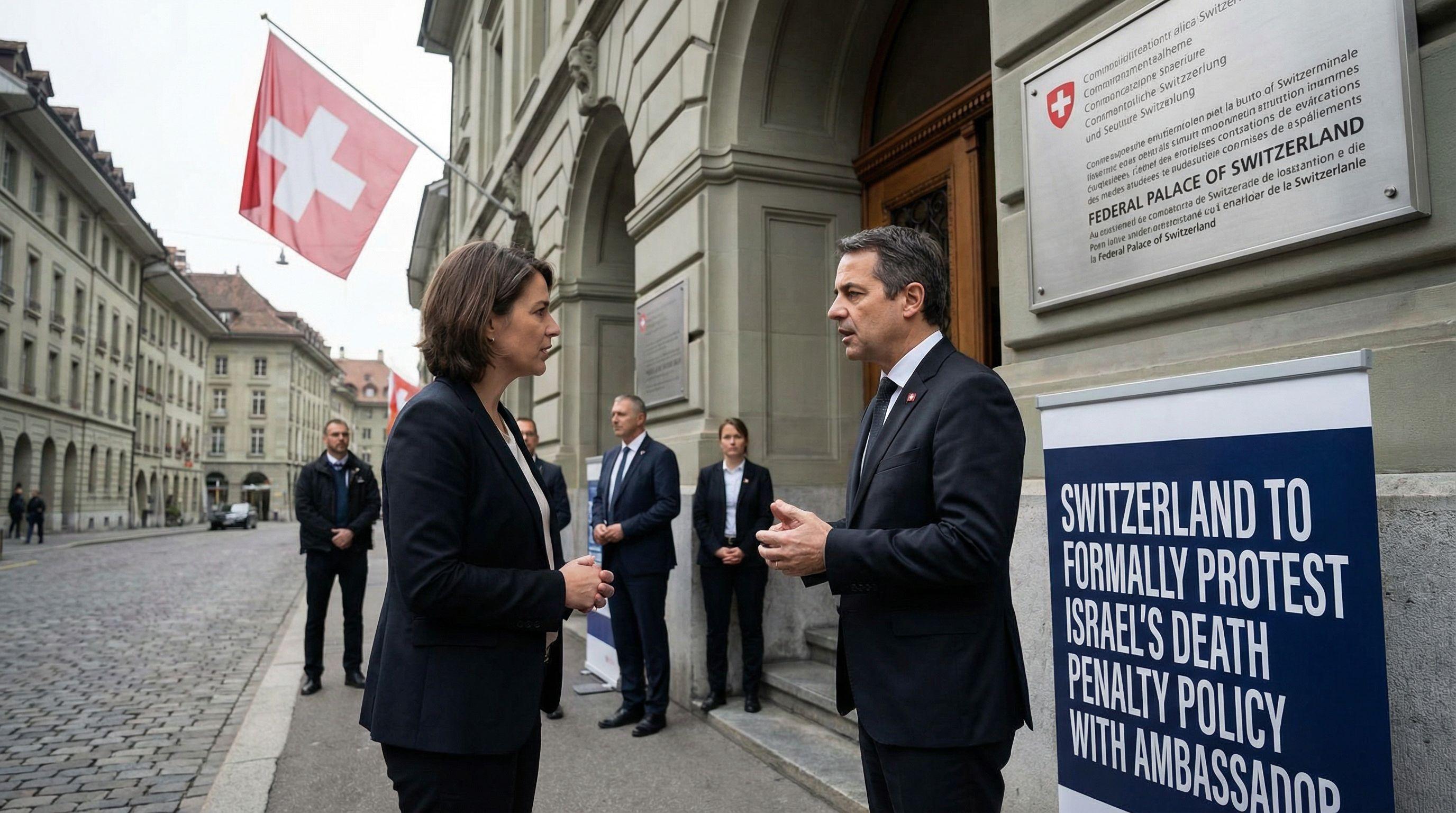 Switzerland to Formally Protest Israel's Death Penalty Policy with Ambassador