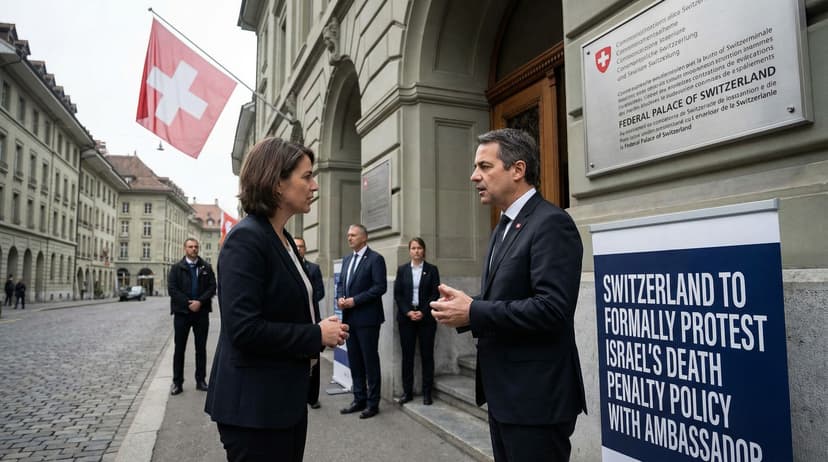 Switzerland to Formally Protest Israel's Death Penalty Policy with Ambassador
