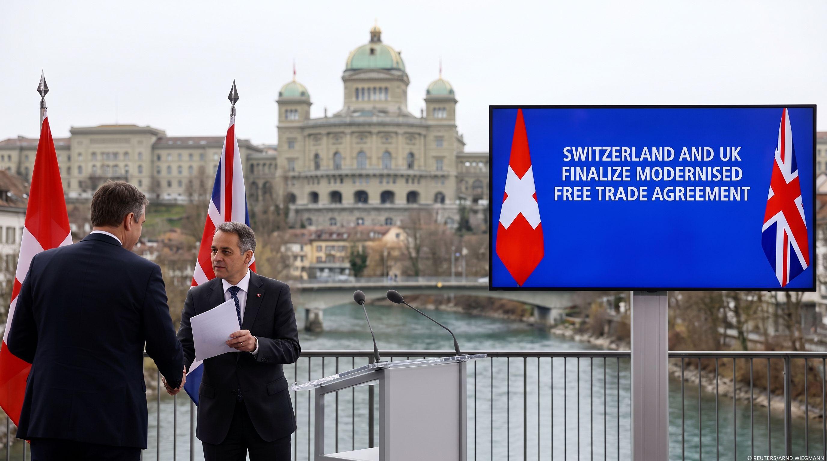 Switzerland and UK Finalize Modernised Free Trade Agreement