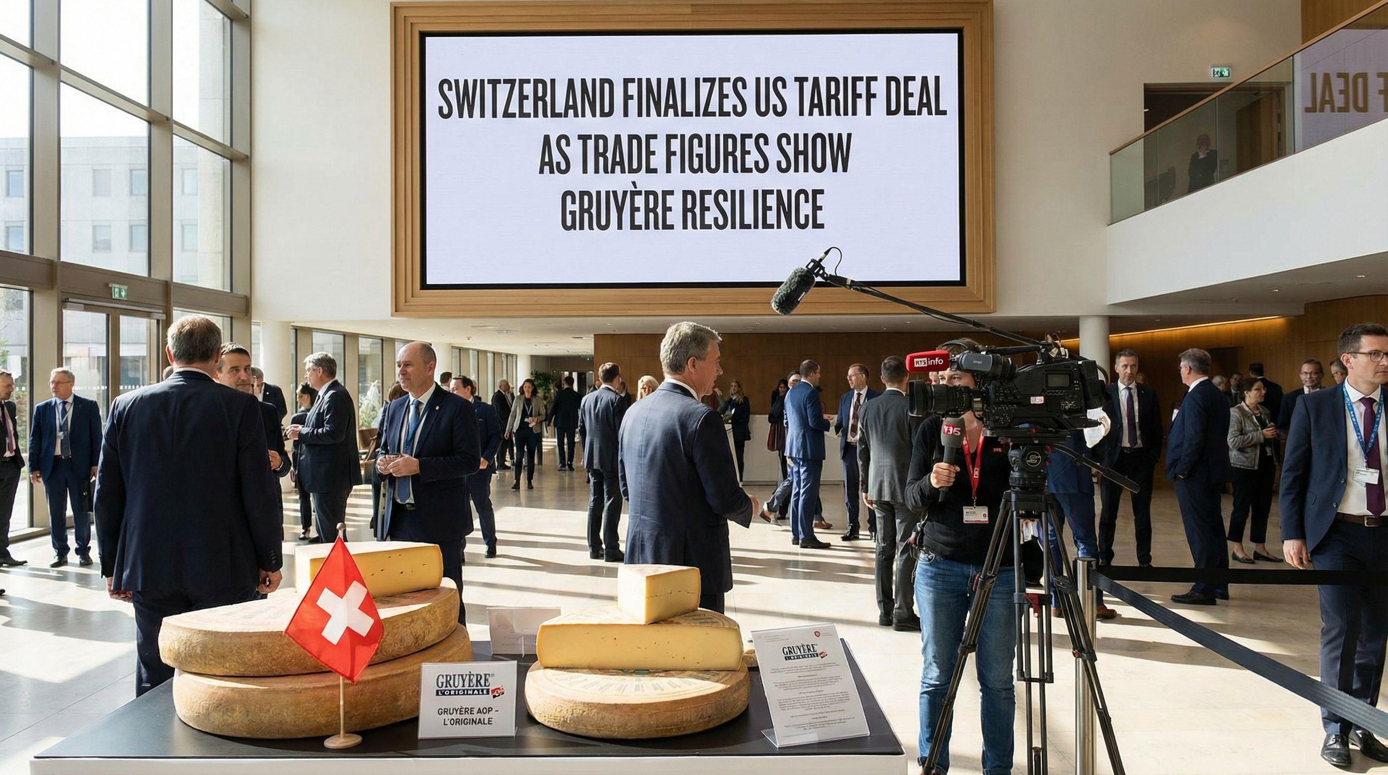 Switzerland Finalizes US Tariff Deal as Trade Figures Show Gruyère Resilience