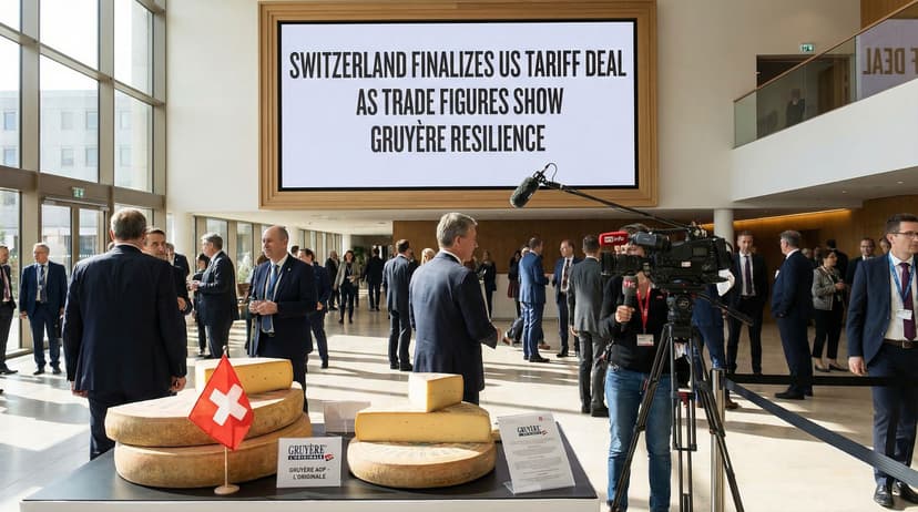 Switzerland Finalizes US Tariff Deal as Trade Figures Show Gruyère Resilience