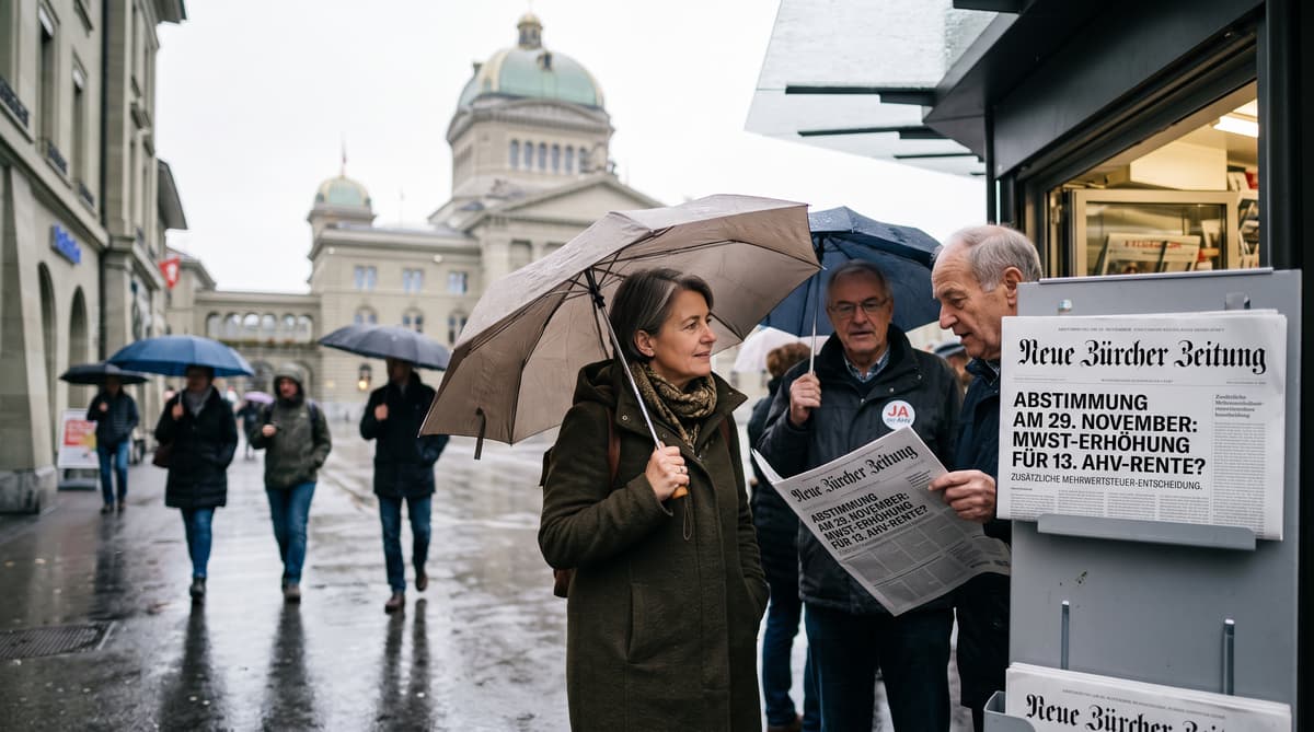 Swiss voters face VAT decision over 13th pension payment