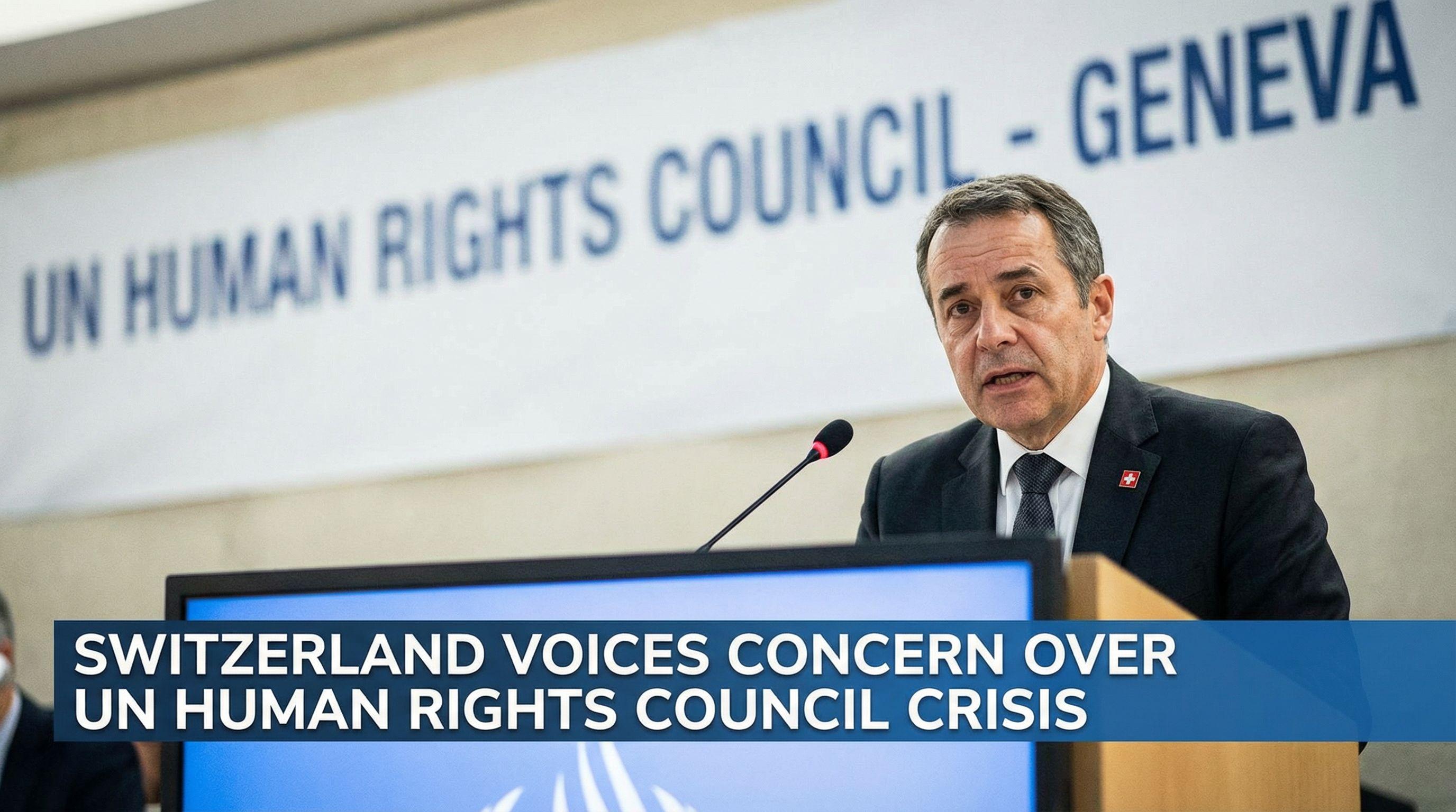 Switzerland Voices Concern Over UN Human Rights Council Crisis