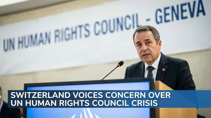 Switzerland Voices Concern Over UN Human Rights Council Crisis