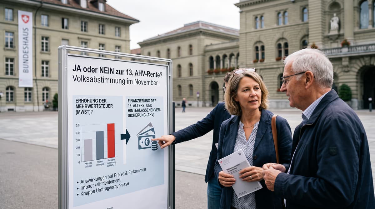 Swiss voters to decide on VAT increase to fund 13th pension payment