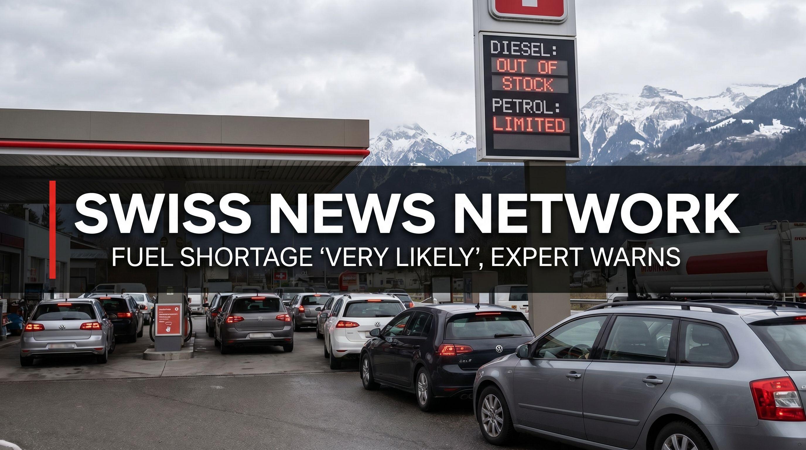 Switzerland Faces 'Very Likely' Fuel Shortage, Expert Warns