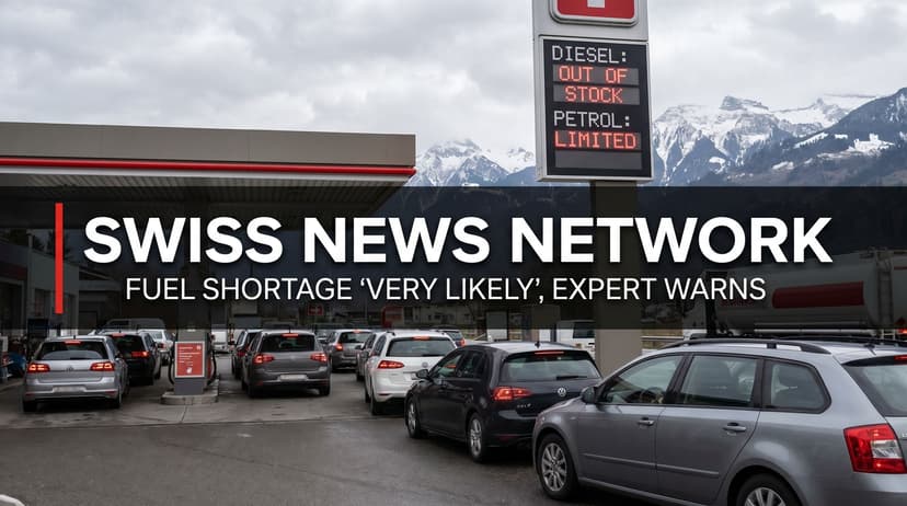 Switzerland Faces 'Very Likely' Fuel Shortage, Expert Warns