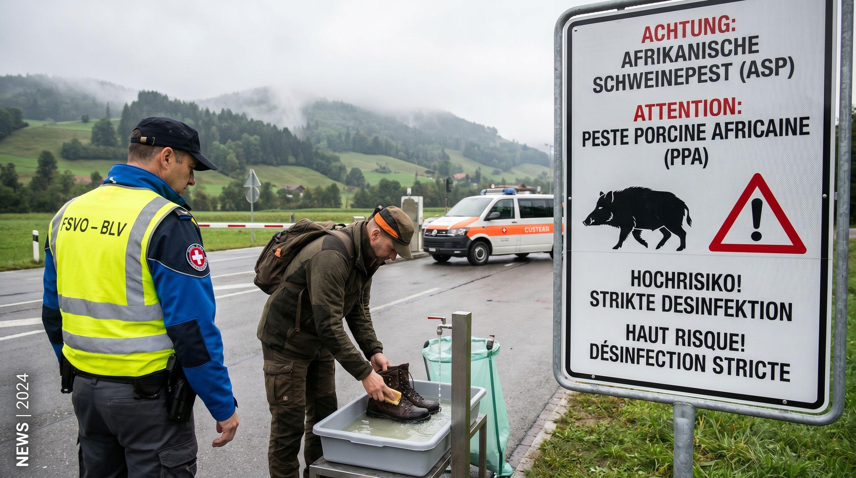 Government Warns of 'High Risk' of African Swine Fever Spreading to Switzerland