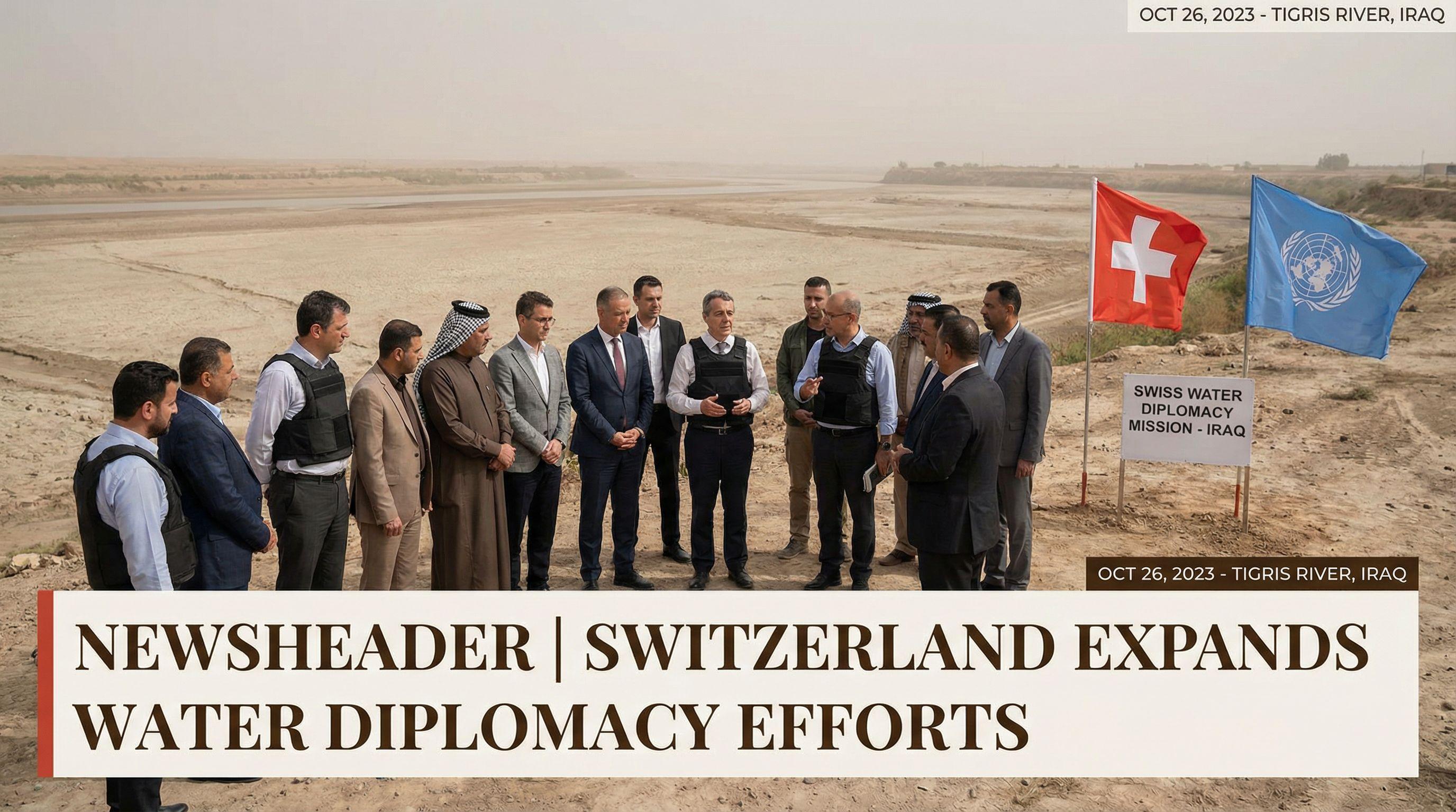 Switzerland Expands Water Diplomacy Efforts in Drought-Stricken Middle East
