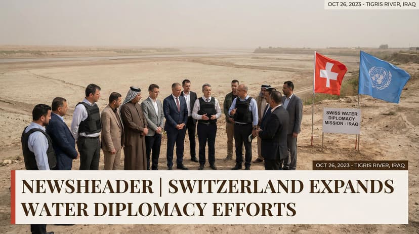 Switzerland Expands Water Diplomacy Efforts in Drought-Stricken Middle East