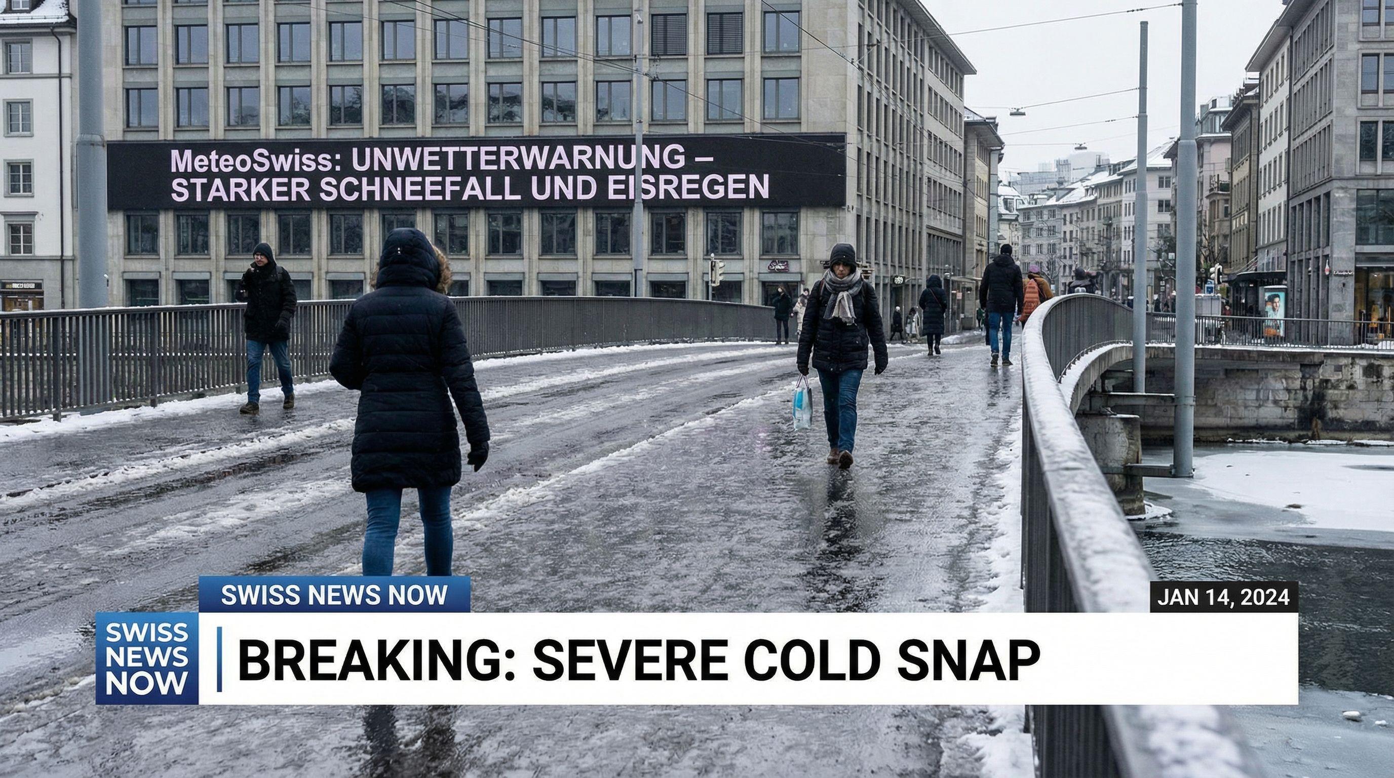 Switzerland Braces for Severe Cold Snap with Snow and Freezing Rain