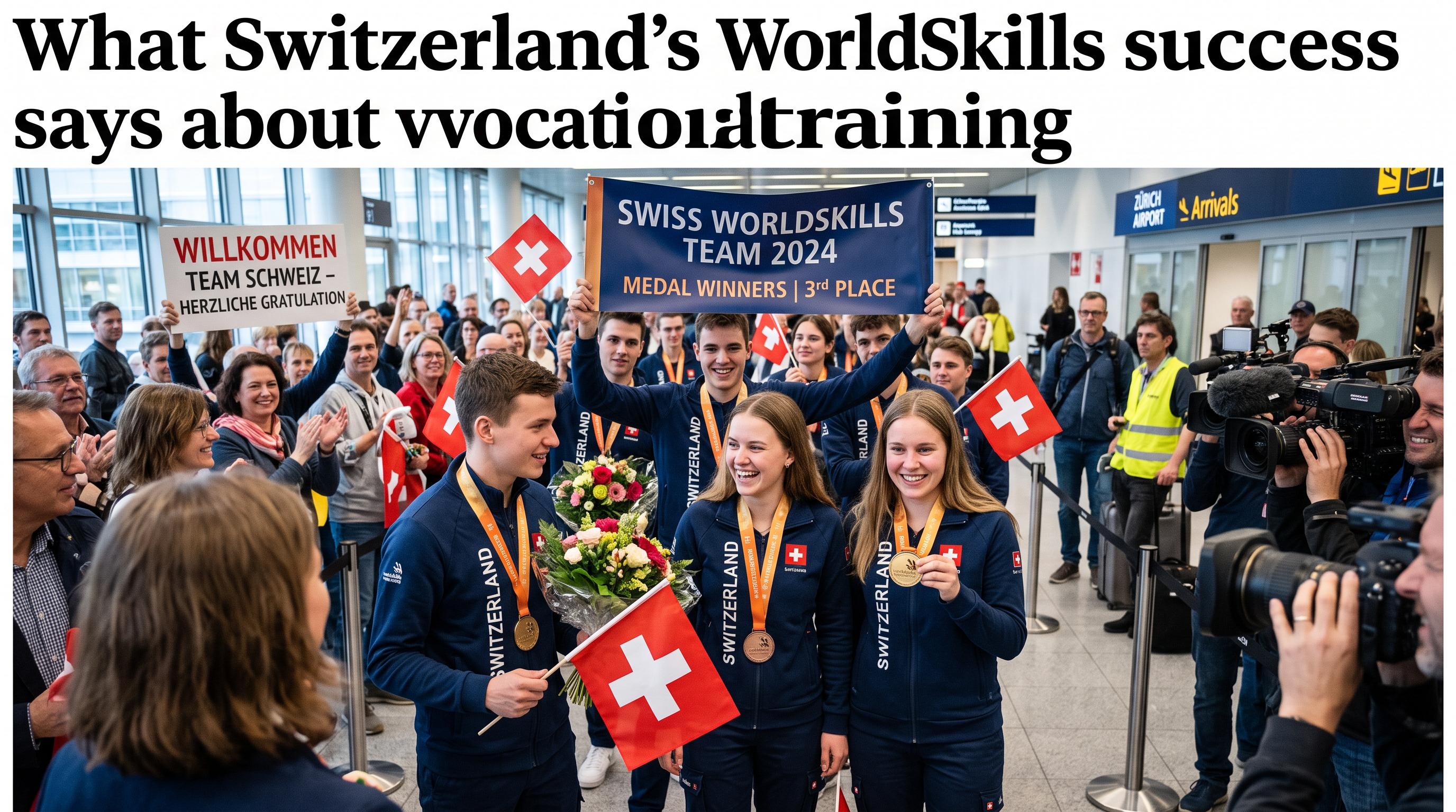 What Switzerland’s WorldSkills success says about vocational training