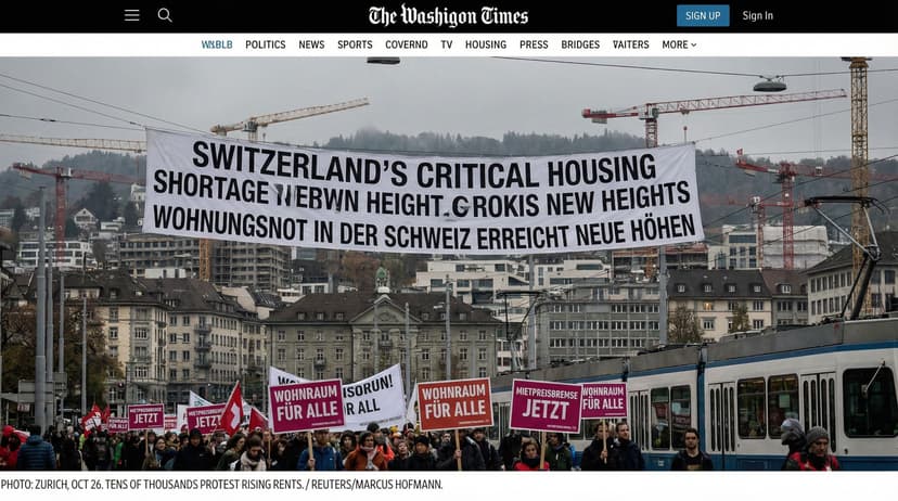 Switzerland's Critical Housing Shortage Reaches New Heights