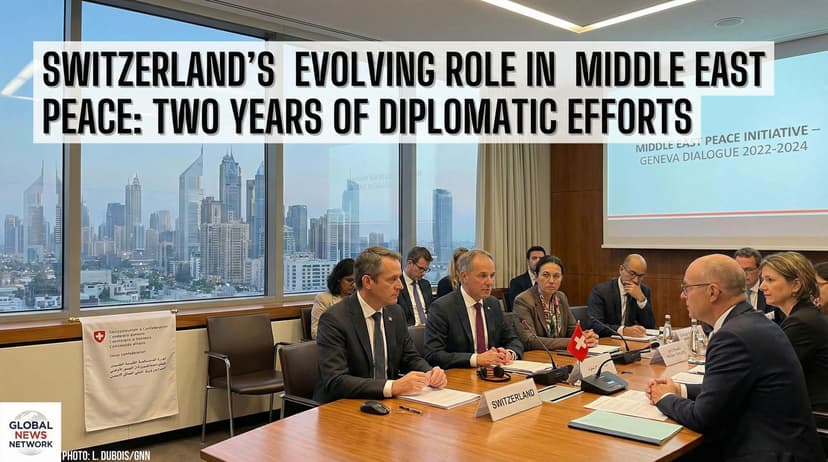 Switzerland's Evolving Role in Middle East Peace: Two Years of Diplomatic Efforts