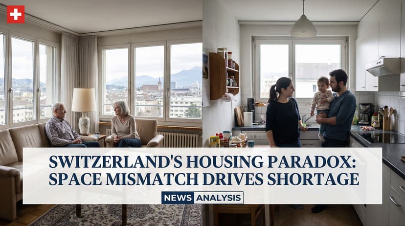 Switzerland's Housing Paradox: Space Mismatch Drives Shortage