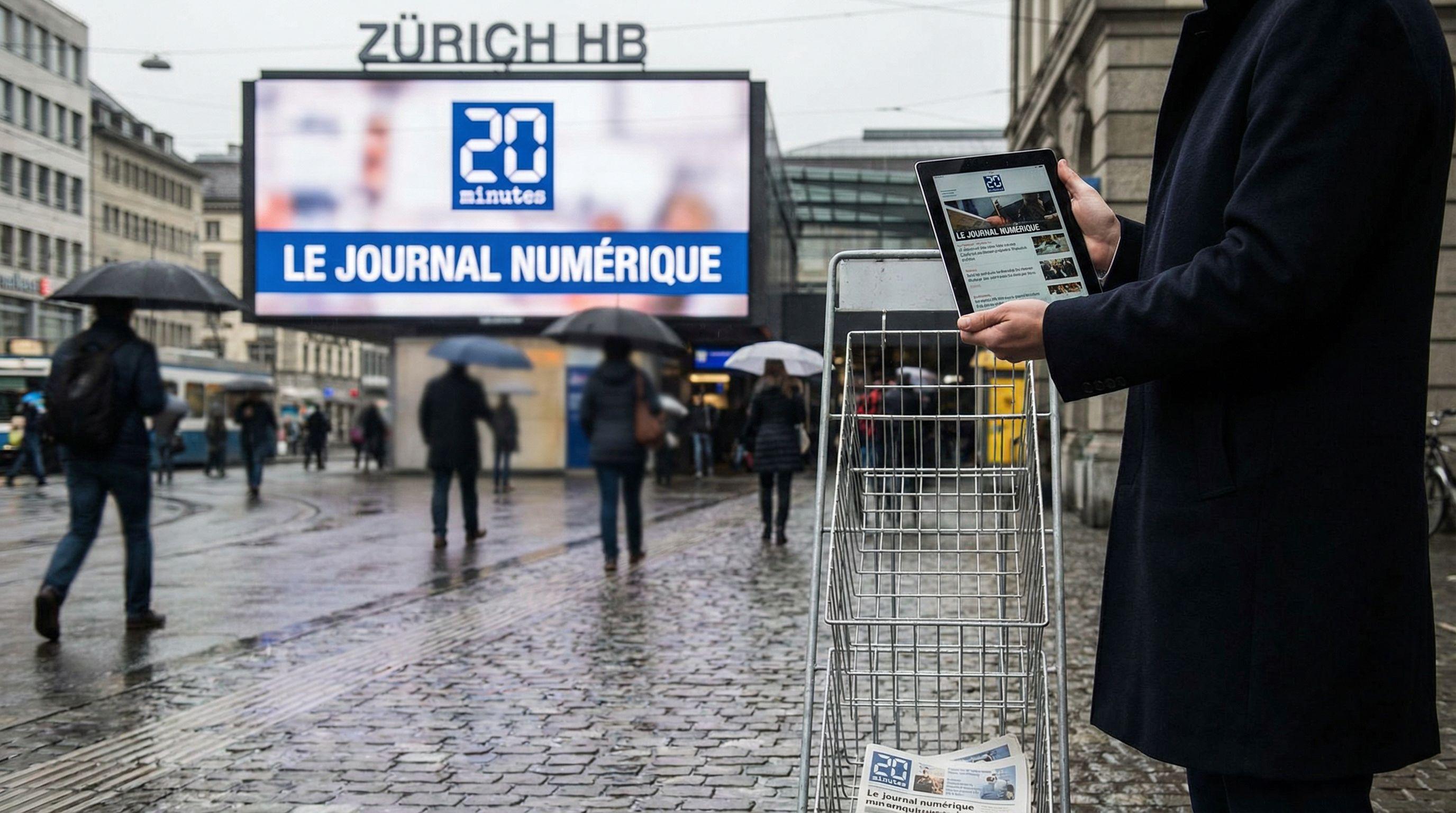 Switzerland's Largest Free Newspaper Goes Digital-Only