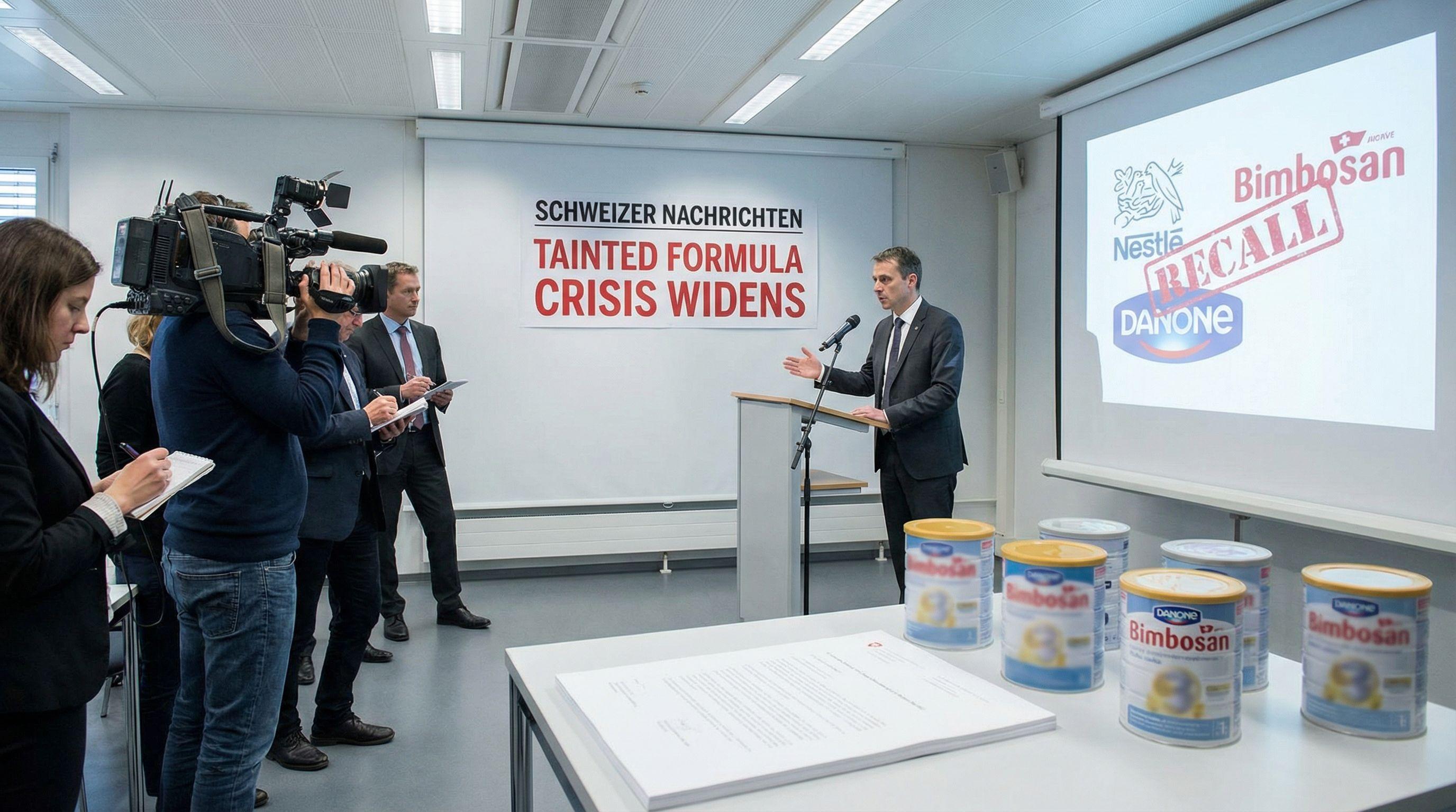 Tainted Baby Formula Crisis Widens, Affecting Swiss Brands