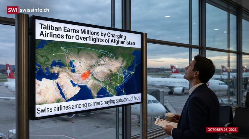 Taliban Earns Millions by Charging Airlines for Overflights of Afghanistan