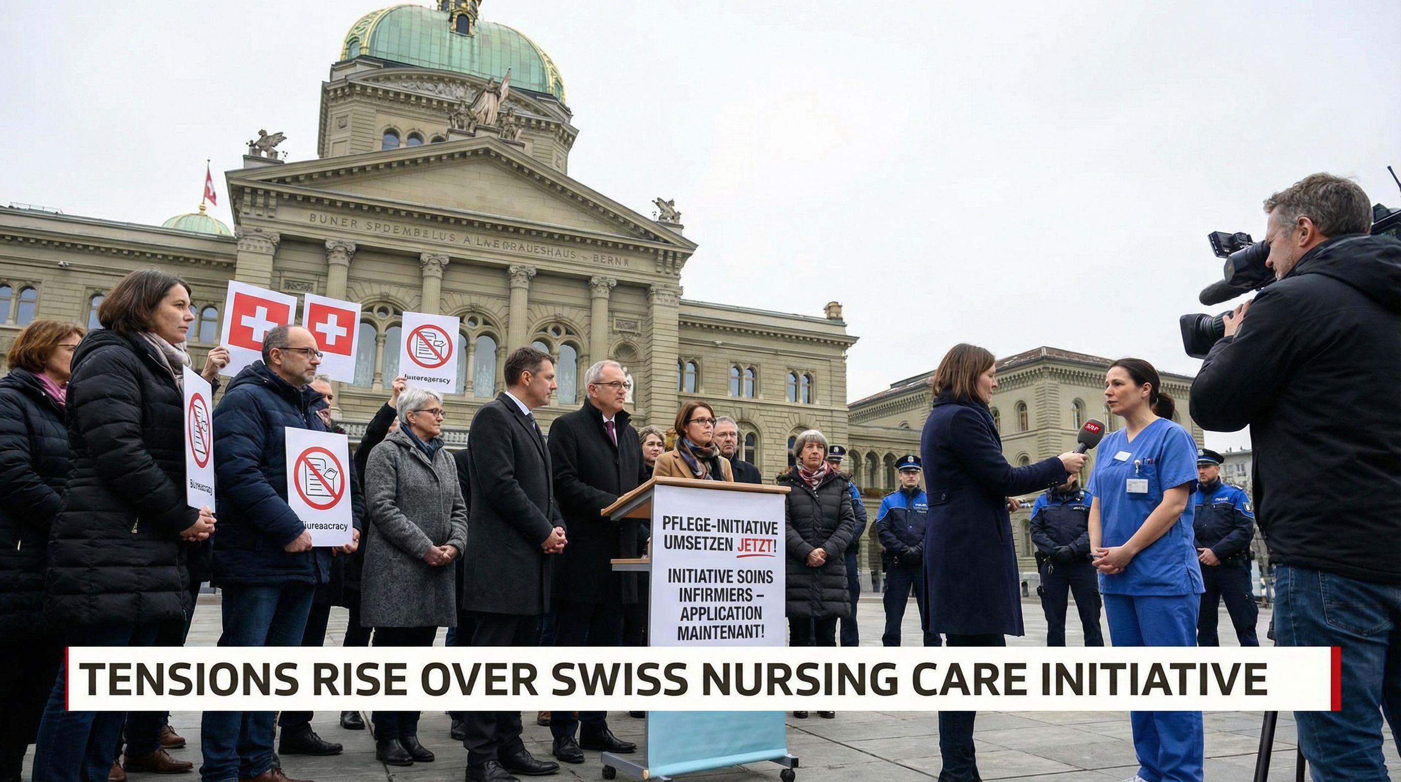 Tensions Rise Over Implementation of Switzerland's Nursing Care Initiative