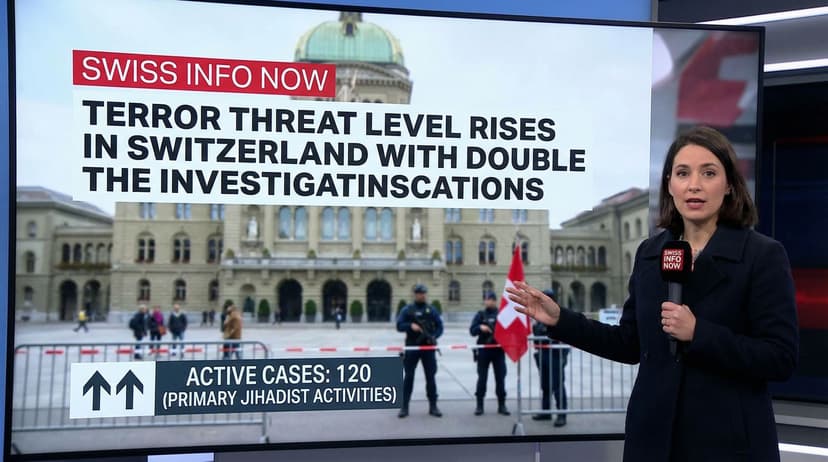 Terror Threat Level Rises in Switzerland with Double the Investigations