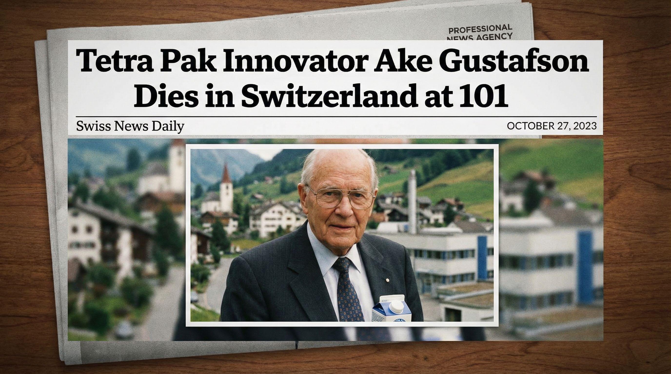 Tetra Pak Innovator Dies in Switzerland at 101